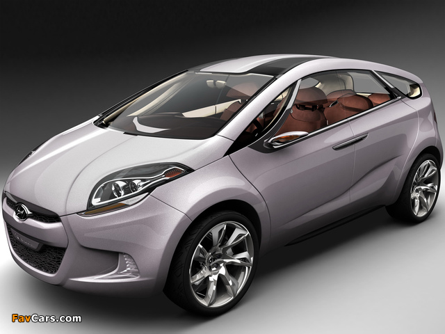 Hyundai HED-5 i-Mode Concept 2008 wallpapers (640 x 480)