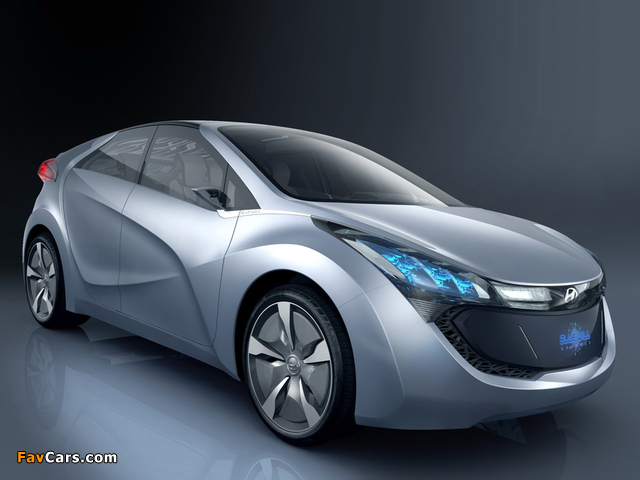 Hyundai HND-4 Blue Will Concept 2009 images (640 x 480)