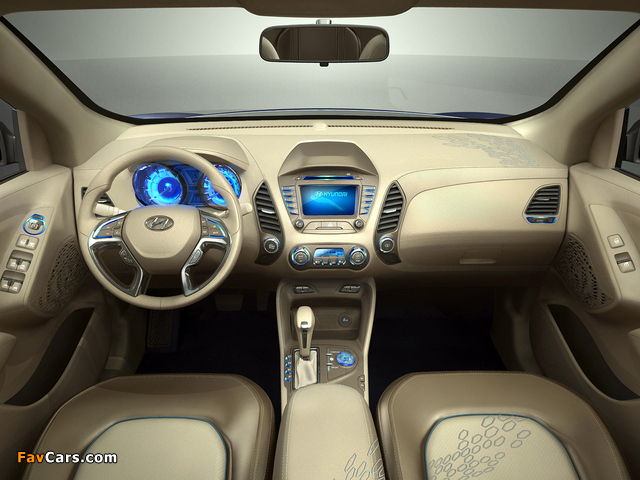 Hyundai ix-Onic Concept 2009 pictures (640 x 480)