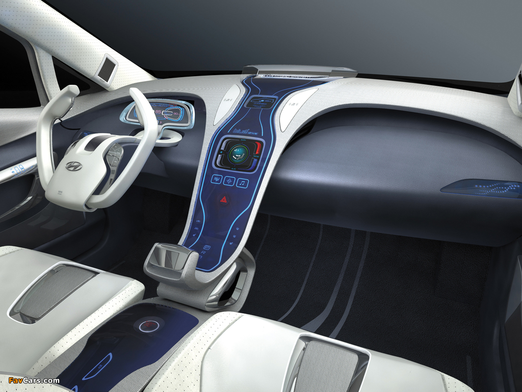 Hyundai HND-4 Blue Will Concept 2009 wallpapers (1024 x 768)