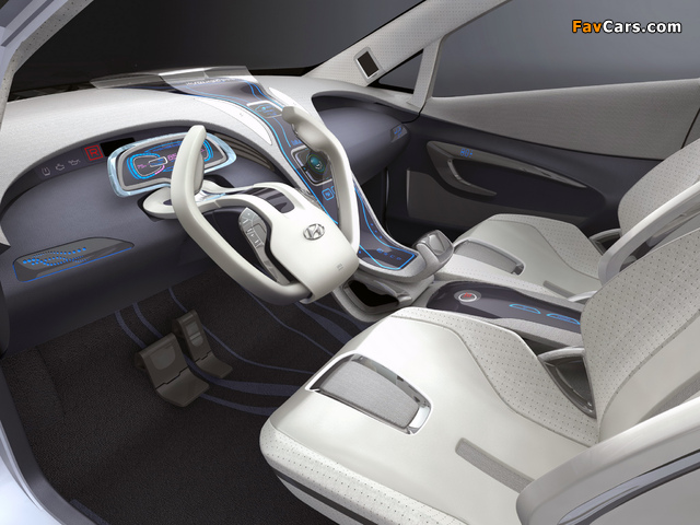 Hyundai HND-4 Blue Will Concept 2009 wallpapers (640 x 480)