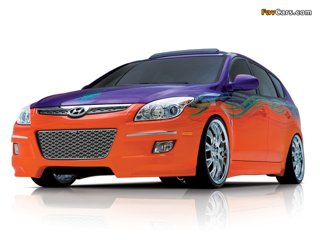 Images of Hyundai Elantra Touring Beach Cruiser Concept by K-Dad 2007 (640 x 480)