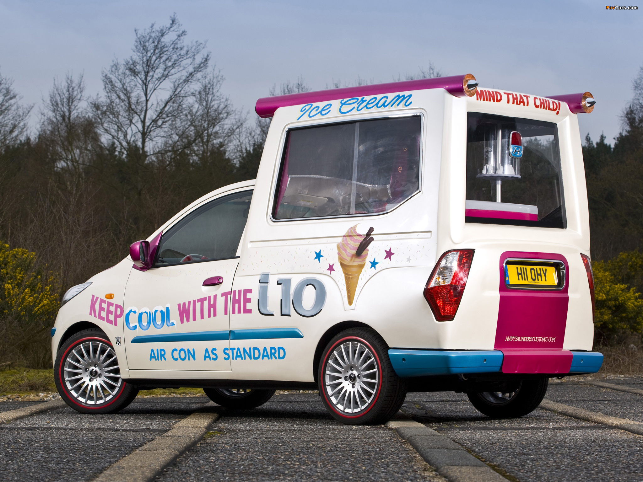 Images of Hyundai i10 Ice Cream Van Show Car by Andy Saunders 2008 (2048 x 1536)