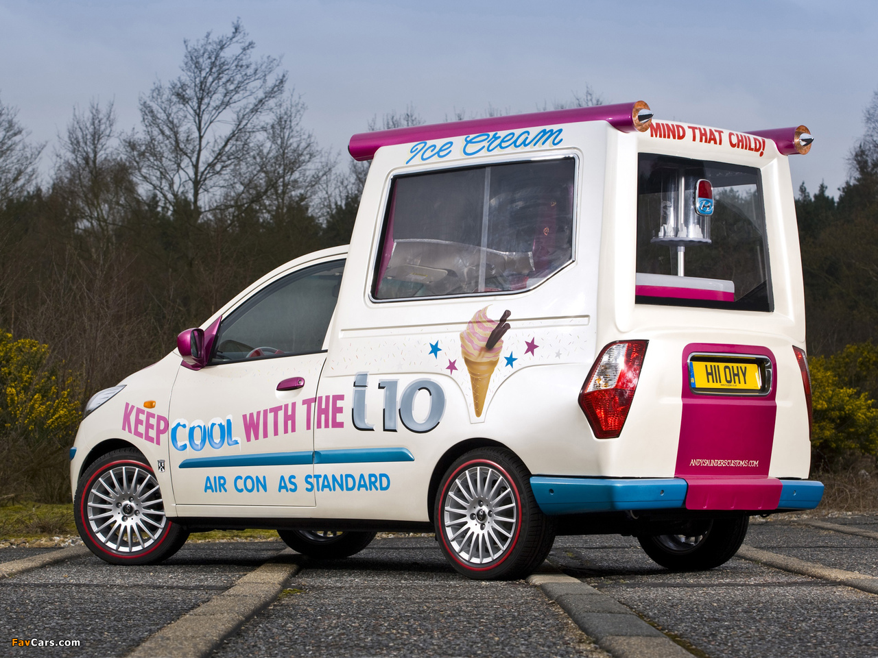 Images of Hyundai i10 Ice Cream Van Show Car by Andy Saunders 2008 (1280 x 960)