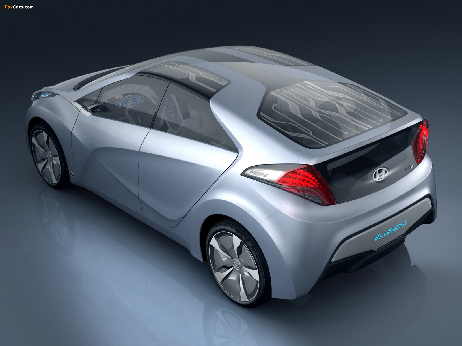 Images of Hyundai HND-4 Blue Will Concept 2009 (1600 x 1200)