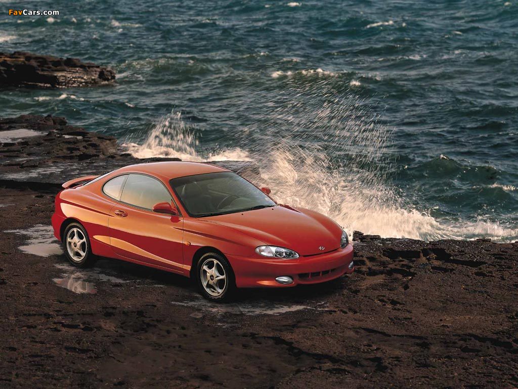 Hyundai Coupe (RC) 1996–99 wallpapers (1024 x 768)