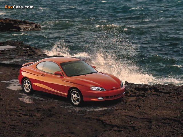 Hyundai Coupe (RC) 1996–99 wallpapers (640 x 480)