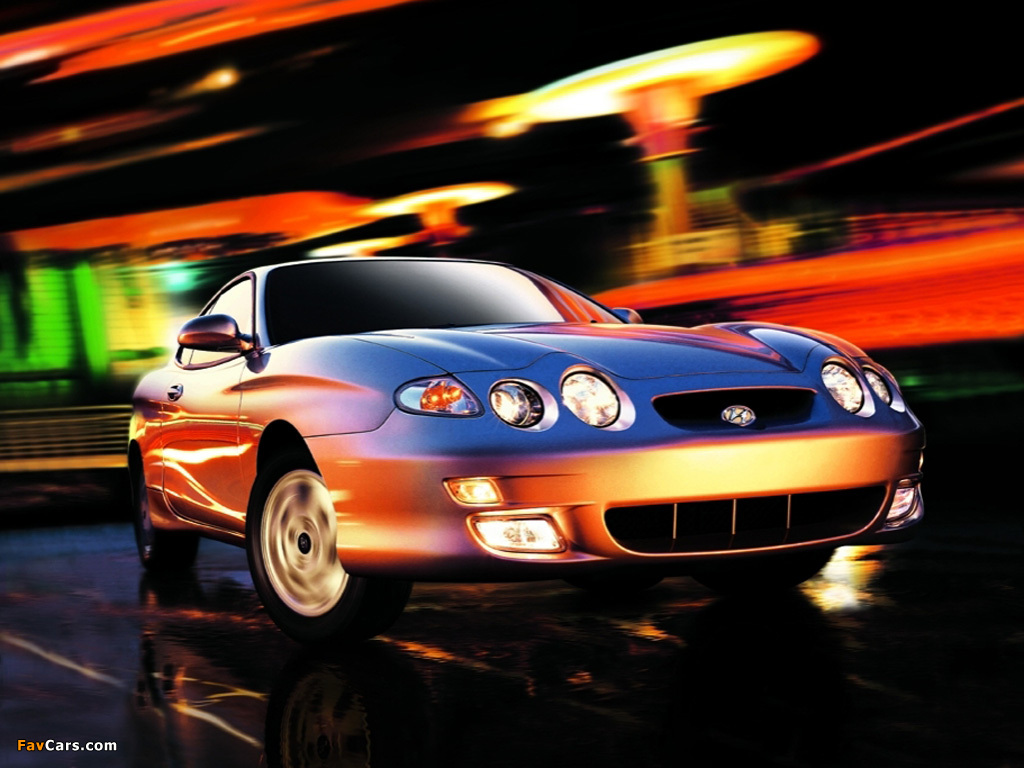 Hyundai Coupe (RD) 1999–2002 wallpapers (1024 x 768)