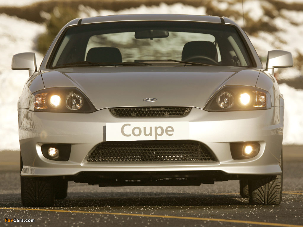 Hyundai Coupe (GK) 2005–06 pictures (1024 x 768)