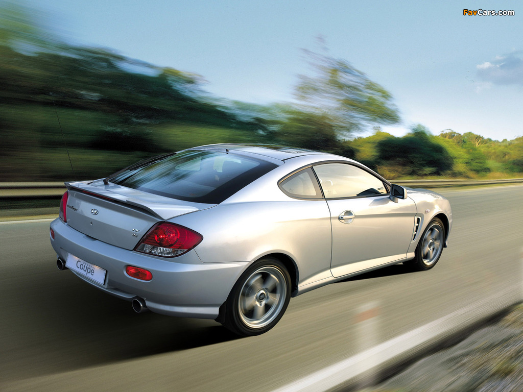 Hyundai Coupe (GK) 2005–06 pictures (1024 x 768)