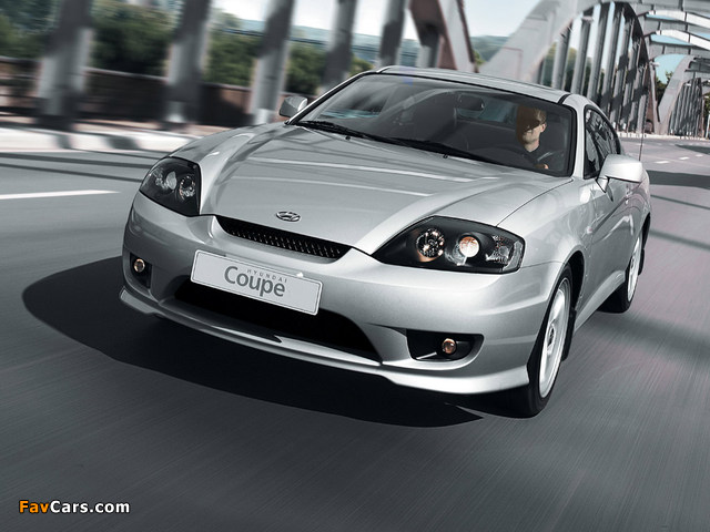 Hyundai Coupe (GK) 2005–06 pictures (640 x 480)