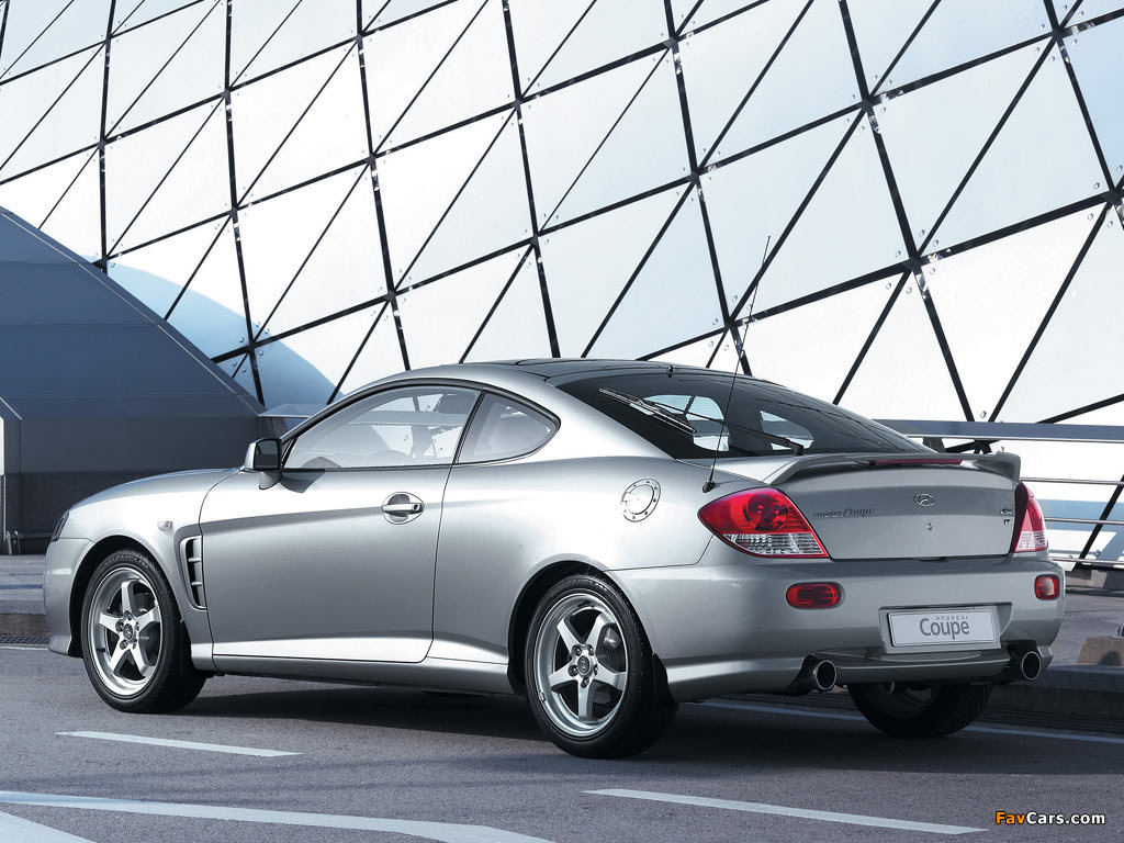 Hyundai Coupe (GK) 2005–06 wallpapers (1024 x 768)