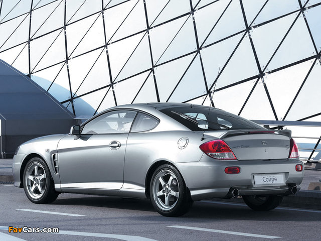 Hyundai Coupe (GK) 2005–06 wallpapers (640 x 480)