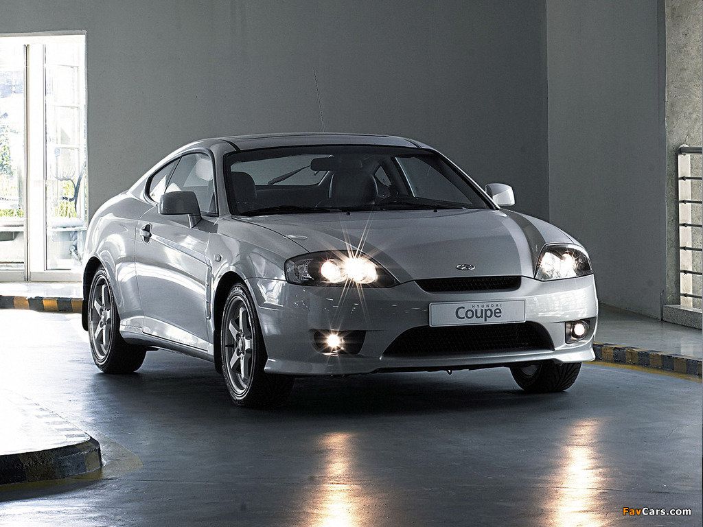 Images of Hyundai Coupe (GK) 2005–06 (1024 x 768)