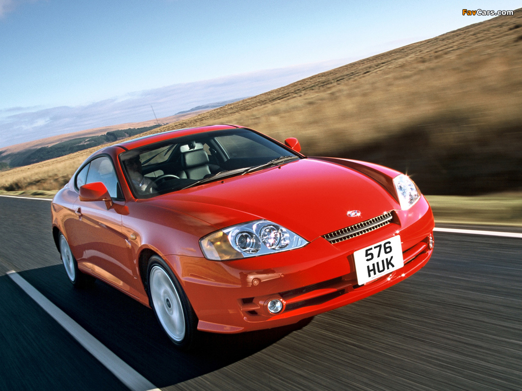 Photos of Hyundai Coupe UK-spec (GK) 2002–05 (1024 x 768)