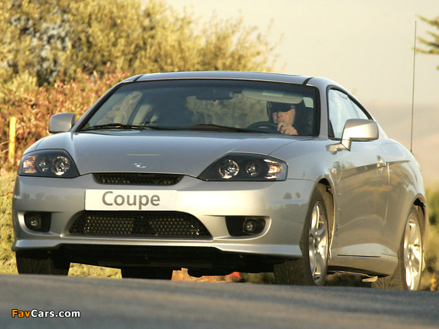 Hyundai Coupe (GK) 2005–06 wallpapers (640 x 480)