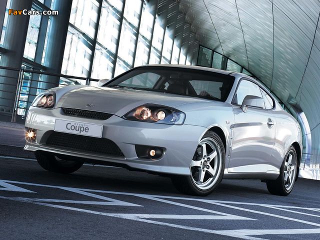 Hyundai Coupe (GK) 2005–06 wallpapers (640 x 480)