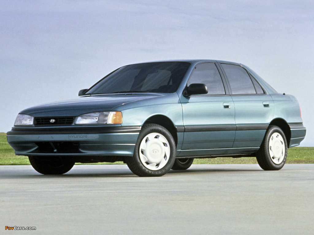 Hyundai Elantra US-spec (J1) 1990–93 pictures (1024 x 768)