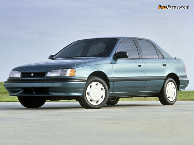 Hyundai Elantra US-spec (J1) 1990–93 pictures (640 x 480)