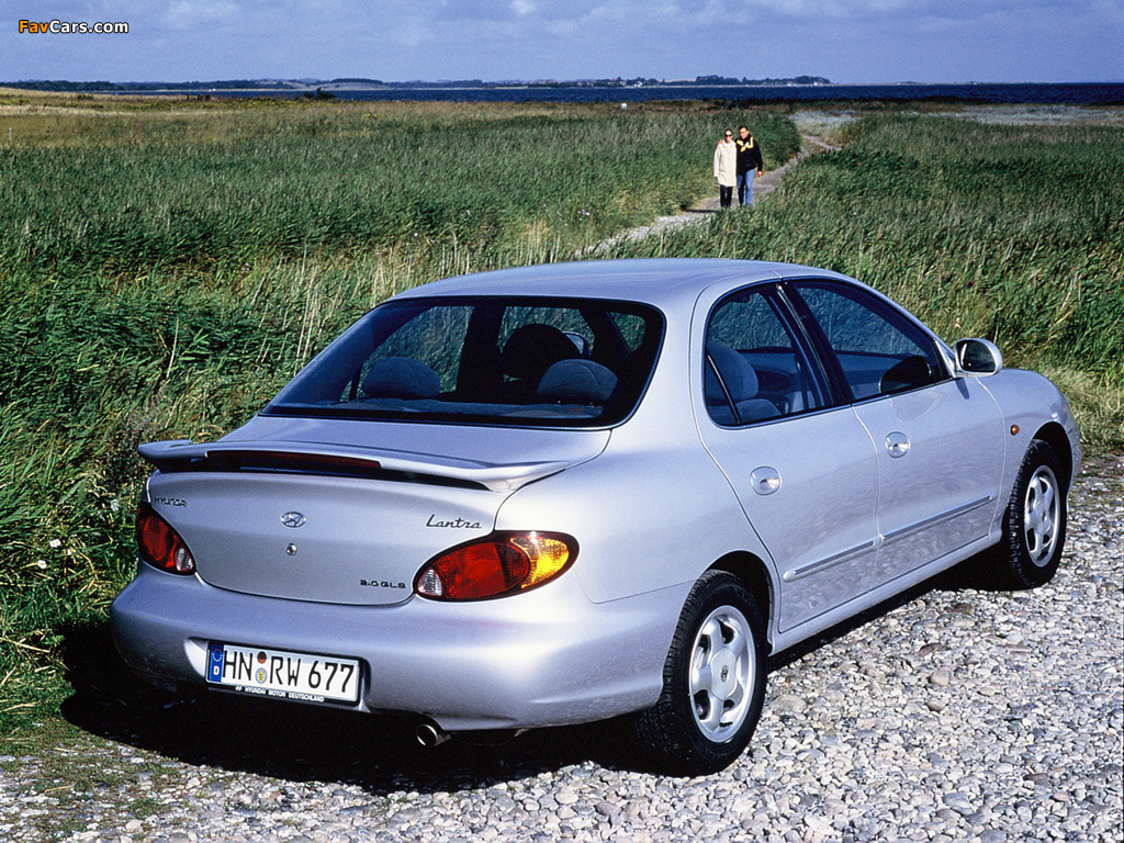 Hyundai Lantra (J2) 1998–2000 wallpapers (1024 x 768)