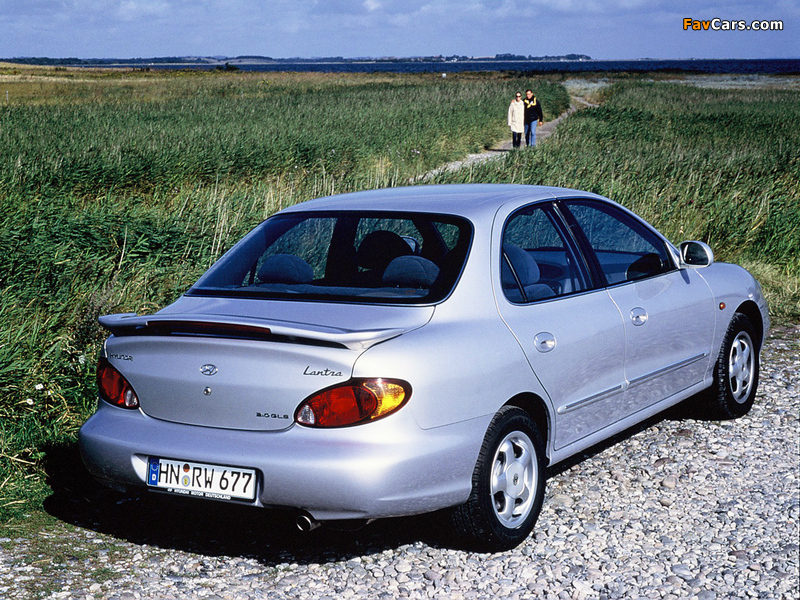 Hyundai Lantra (J2) 1998–2000 wallpapers (800 x 600)