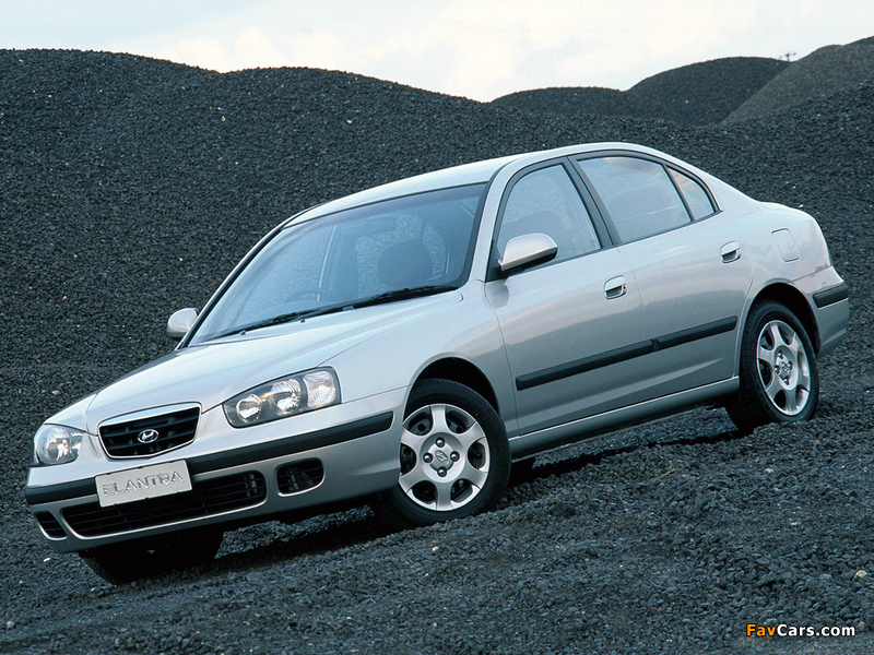 Hyundai Elantra Sedan ZA-spec (XD) 2003–04 pictures (800 x 600)
