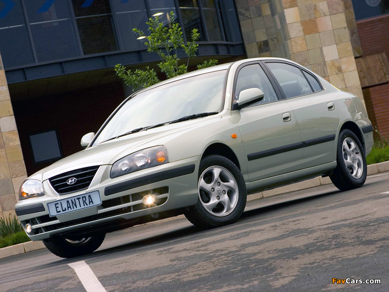 Hyundai Elantra Sedan ZA-spec (XD) 2004–07 photos (800 x 600)