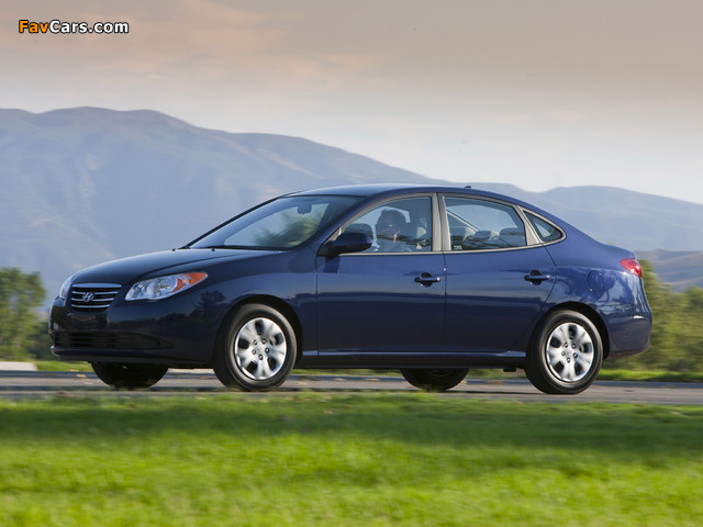 Hyundai Elantra US-spec (HD) 2006–10 images (640 x 480)