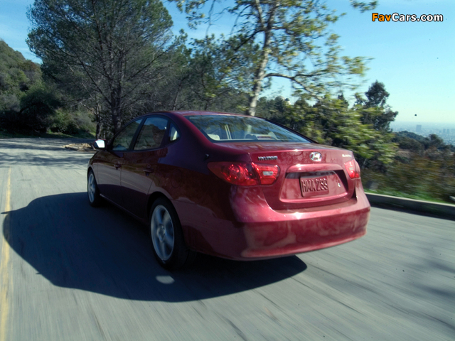 Hyundai Elantra US-spec (HD) 2006–10 images (640 x 480)