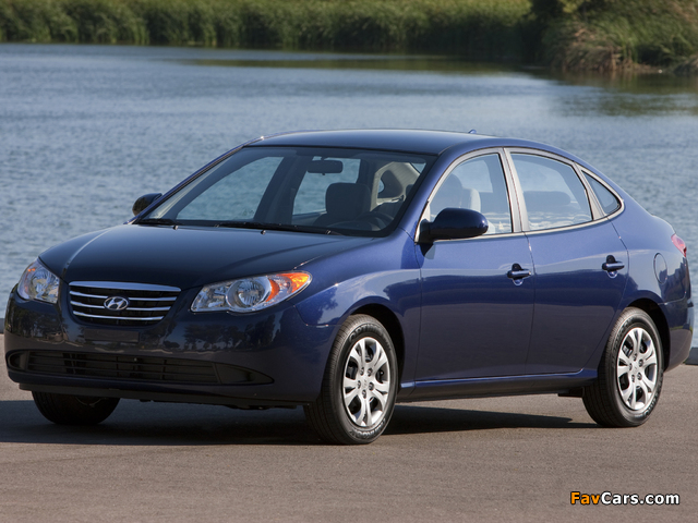 Hyundai Elantra US-spec (HD) 2006–10 pictures (640 x 480)