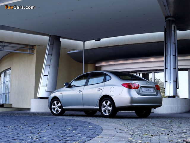 Hyundai Elantra (HD) 2006 wallpapers (640 x 480)