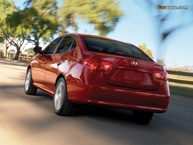 Hyundai Elantra US-spec (HD) 2006–10 wallpapers (640 x 480)