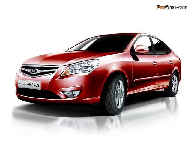 Hyundai Elantra Yue Dong (HDC) 2008 wallpapers (640 x 480)