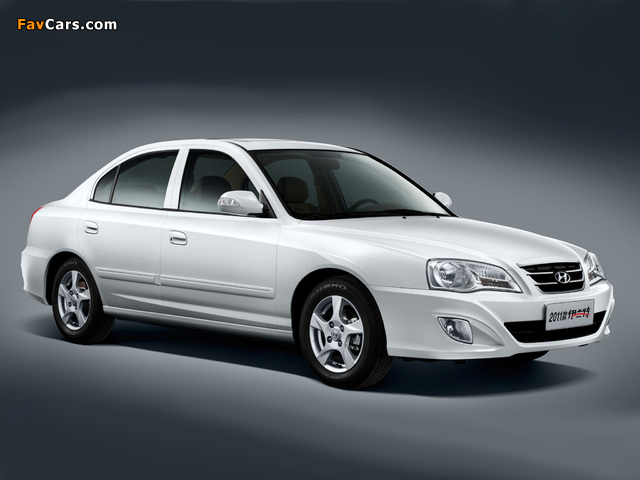 Hyundai Elantra CN-spec (XD) 2010 pictures (640 x 480)