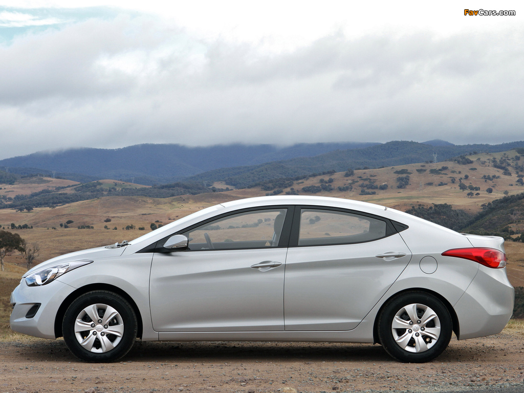 Hyundai Elantra AU-spec (MD) 2011–14 images (1024 x 768)