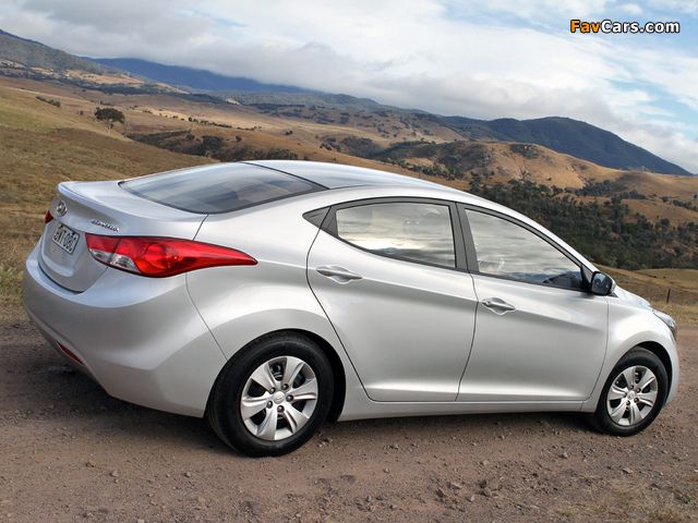 Hyundai Elantra AU-spec (MD) 2011–14 pictures (640 x 480)