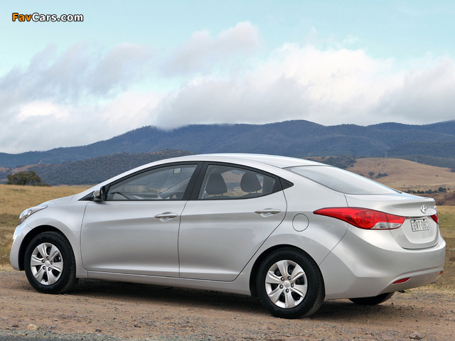 Hyundai Elantra AU-spec (MD) 2011–14 pictures (640 x 480)