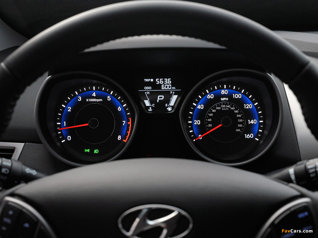 Hyundai Elantra Coupe 2012 images (1024 x 768)