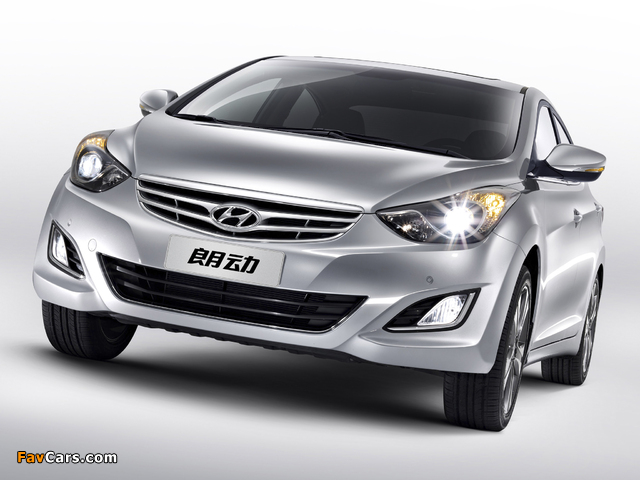 Hyundai Elantra Langdong (MD) 2012 images (640 x 480)