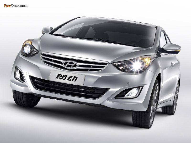 Hyundai Elantra Langdong (MD) 2012 images (800 x 600)