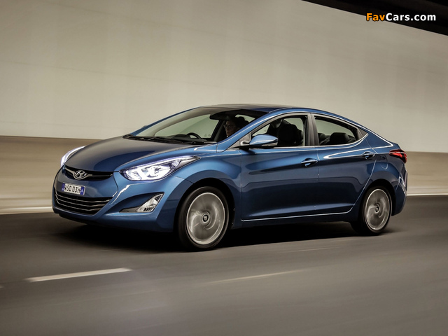 Hyundai Elantra AU-spec (MD) 2014 photos (640 x 480)