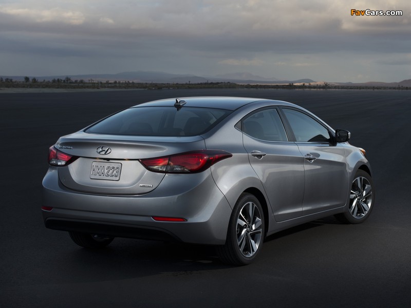 Hyundai Elantra Limited US-spec (MD) 2014 pictures (800 x 600)