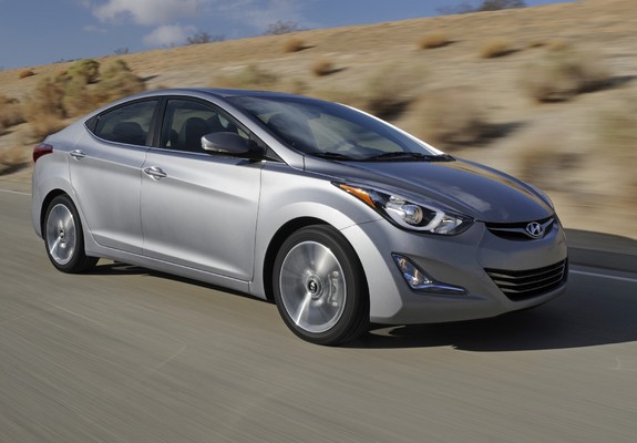 Hyundai Elantra Limited US-spec (MD) 2014 wallpapers