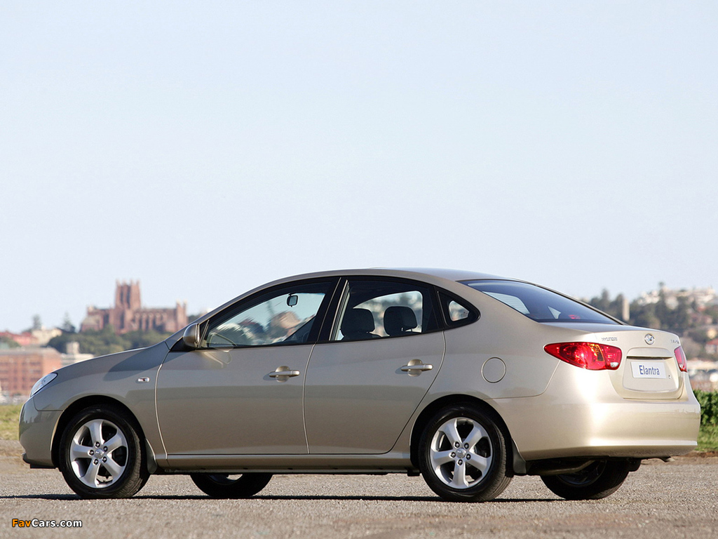 Images of Hyundai Elantra AU-spec (HD) 2006–10 (1024 x 768)