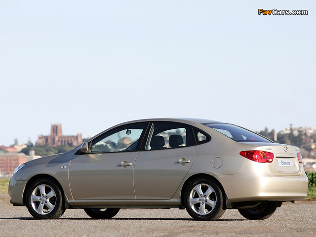 Images of Hyundai Elantra AU-spec (HD) 2006–10 (640 x 480)