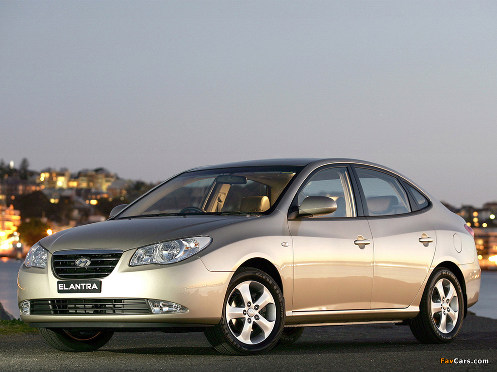 Images of Hyundai Elantra AU-spec (HD) 2006–10 (1024 x 768)