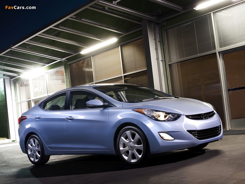 Images of Hyundai Elantra US-spec (MD) 2010 (800 x 600)