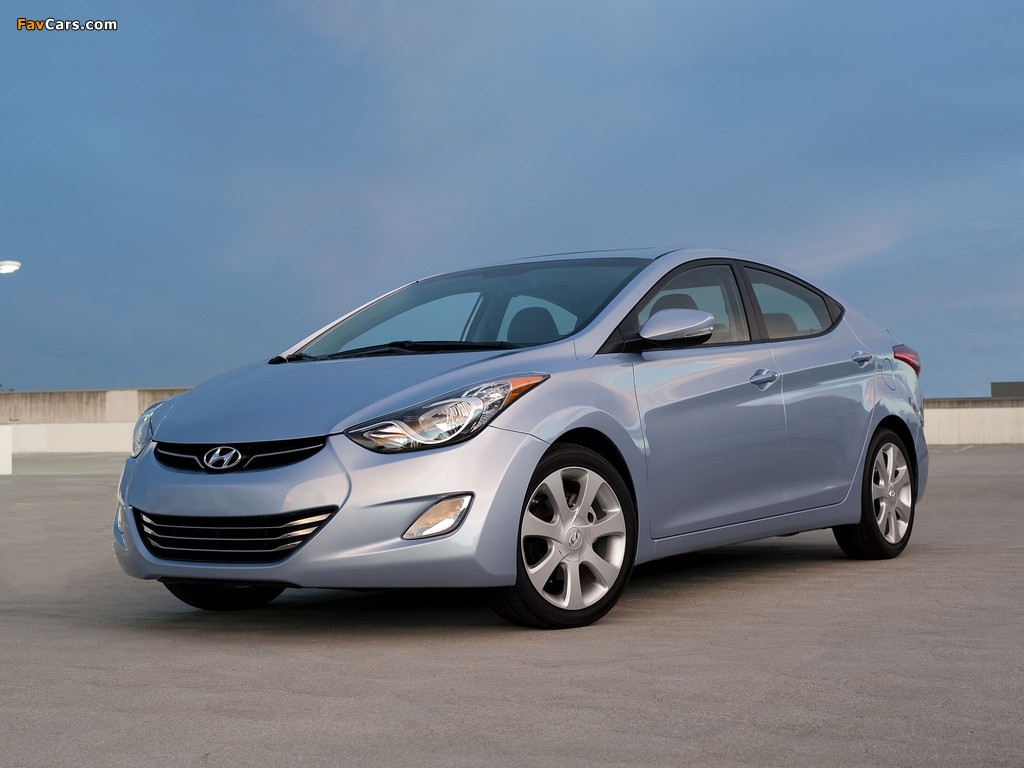 Images of Hyundai Elantra US-spec (MD) 2010 (1024 x 768)