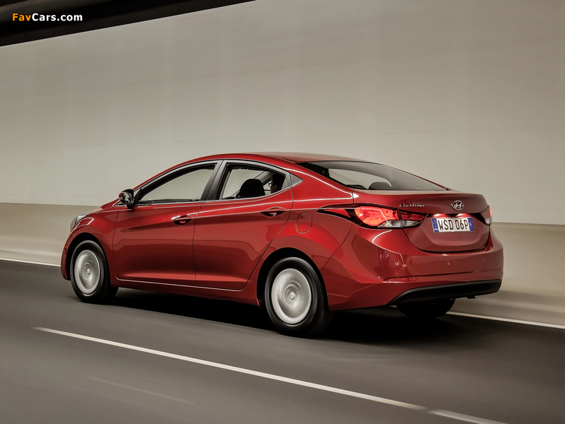 Images of Hyundai Elantra AU-spec (MD) 2014 (800 x 600)