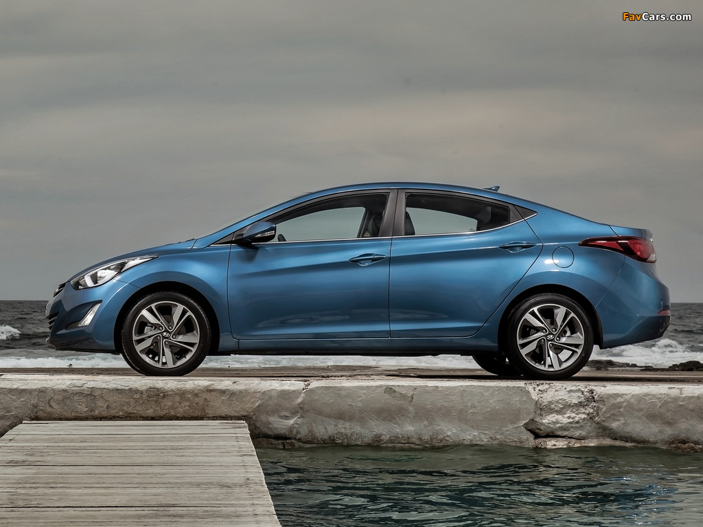 Pictures of Hyundai Elantra AU-spec (MD) 2014 (1024 x 768)